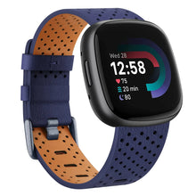 Load image into Gallery viewer, Leather Fitbit Band for Versa 3/4 and Sense 1/2 - 7 Color Options Axios Bands
