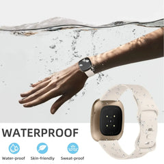 Silicone Fitbit Band For Versa 3 / 4 - Sense 1 / 2 (10 color options) -