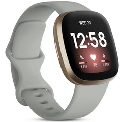 Silicone Fitbit Band For Versa 3 / 4 - Sense 1 / 2 (10 color options) -