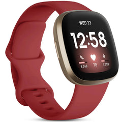 Silicone Fitbit Band For Versa 3 / 4 - Sense 1 / 2 (10 color options) -