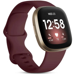 Silicone Fitbit Band For Versa 3 / 4 - Sense 1 / 2 (10 color options) -