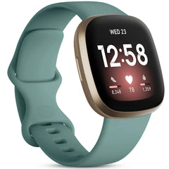 Silicone Fitbit Band For Versa 3 / 4 - Sense 1 / 2 (10 color options) -