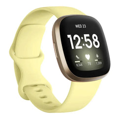 Silicone Fitbit Band For Versa 3 / 4 - Sense 1 / 2 (10 color options) -