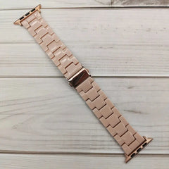 Aesthetic Resin Straps for Apple Watch Band - 9 Colors -