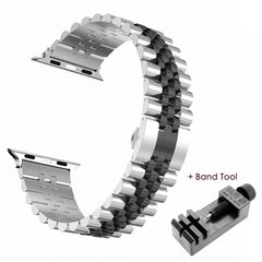 Alluring Premium Stainless Steel Strap for Apple Watch Band 38mm to 49mm - 26 Colors -