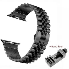 Alluring Premium Stainless Steel Strap for Apple Watch Band 38mm to 49mm - 26 Colors -