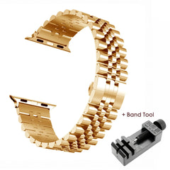 Alluring Premium Stainless Steel Strap for Apple Watch Band 38mm to 49mm - 26 Colors -