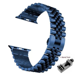 Alluring Premium Stainless Steel Strap for Apple Watch Band 38mm to 49mm - 26 Colors -