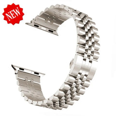 Alluring Premium Stainless Steel Strap for Apple Watch Band 38mm to 49mm - 26 Colors -