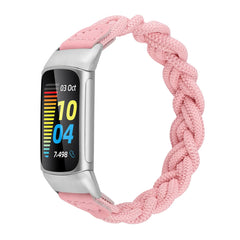 Braided Nylon Watch Strap for Fitbit Charge 5 & 6 - 6 Color Options -