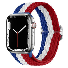 Load image into Gallery viewer, Braided Solo Loop For Nylon Fabric Apple Watch Bands - 43 color options 38mm - 49mm Axios Bands