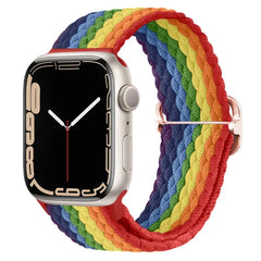 Braided Nylon Fabric Apple Watch Bands - 43 color options 38mm - 49mm -