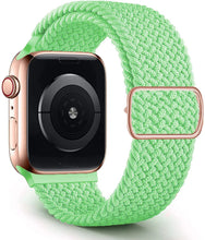 Load image into Gallery viewer, Braided Solo Loop For Nylon Fabric Apple Watch Bands - 43 color options 38mm - 49mm Axios Bands