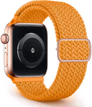 Load image into Gallery viewer, Braided Solo Loop For Nylon Fabric Apple Watch Bands - 43 color options 38mm - 49mm Axios Bands