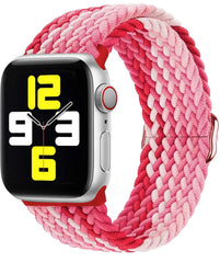Braided Nylon Fabric Apple Watch Bands - 43 color options 38mm - 49mm -