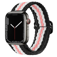 Braided Nylon Fabric Apple Watch Bands - 43 color options 38mm - 49mm -