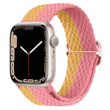 Load image into Gallery viewer, Braided Solo Loop For Nylon Fabric Apple Watch Bands - 43 color options 38mm - 49mm Axios Bands