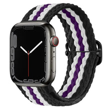 Load image into Gallery viewer, Braided Solo Loop For Nylon Fabric Apple Watch Bands - 43 color options 38mm - 49mm Axios Bands