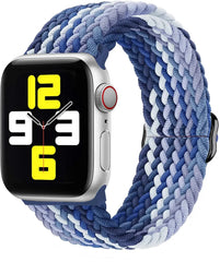 Braided Nylon Fabric Apple Watch Bands - 43 color options 38mm - 49mm -