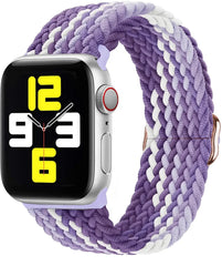 Braided Nylon Fabric Apple Watch Bands - 43 color options 38mm - 49mm -