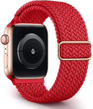Load image into Gallery viewer, Braided Solo Loop For Nylon Fabric Apple Watch Bands - 43 color options 38mm - 49mm Axios Bands