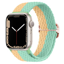 Load image into Gallery viewer, Braided Solo Loop For Nylon Fabric Apple Watch Bands - 43 color options 38mm - 49mm Axios Bands