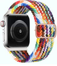 Load image into Gallery viewer, Braided Solo Loop For Nylon Fabric Apple Watch Bands - 43 color options 38mm - 49mm Axios Bands