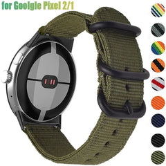 Breathable Nylon Strap for Google Pixel Watch 2/1 - 13 Colors -
