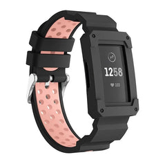 Breathable Silicone Fitbit Band & Case For Charge 3 & 4 - 10 color options -