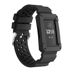 Breathable Silicone Fitbit Band & Case For Charge 3 & 4 - 10 color options -
