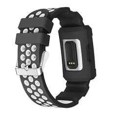Breathable Silicone Fitbit Band & Case For Charge 3 & 4 - 10 color options -