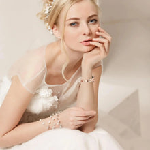 Load image into Gallery viewer, Diamond Heart Stainless Steel Metal Apple Watch Band - 7 Color Options - 38mm - 49mm Axios Bands