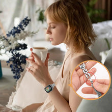 Load image into Gallery viewer, Diamond Heart Stainless Steel Metal Apple Watch Band - 7 Color Options - 38mm - 49mm Axios Bands