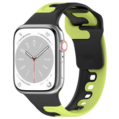 Double Color Silicone Apple Watch Bands - 9 Color Options 38mm - 49mm -