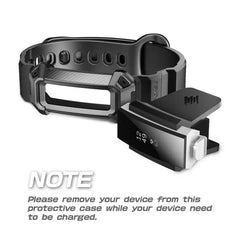 Durable Band With Protective Case For Fitbit Band For Alta, Alta HR, Ace 1 -