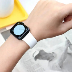 Durable Silicone Strap for Apple Watch Band 38mm to 49mm - 49 Colors -