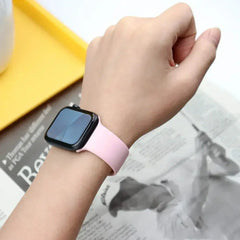 Durable Silicone Strap for Apple Watch Band 38mm to 49mm - 49 Colors -