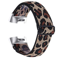 Elastic Nylon Fitbit Band For Charge 3 & 4 - twelve color options -