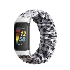 Elastic Scrunchie Fitbit Band For Charge 5 & 6 - 80 color options -