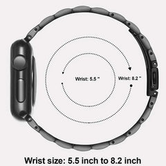 Elegant Stainless Steel Strap for Apple Watch Band - 14 colors -