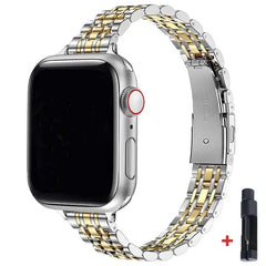 Elegant Stainless Steel Strap for Apple Watch Band - 14 colors -