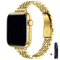 Elegant Stainless Steel Strap for Apple Watch Band - 14 colors -