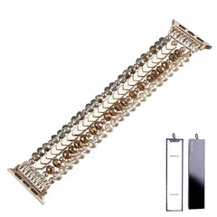 Elegant Women’s Luxury Jewelry Bracelet Strap for Apple Watch Band - 14 Colors -