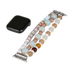 Fashion Beads Jewelry Bracelet Strap for Apple Watch Band - 36 Colors -