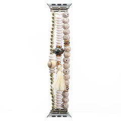 Fashion Beads Jewelry Bracelet Strap for Apple Watch Band - 36 Colors -