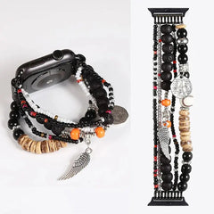Fashion Beads Jewelry Bracelet Strap for Apple Watch Band - 36 Colors -