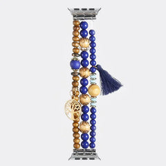 Fashion Beads Jewelry Bracelet Strap for Apple Watch Band - 36 Colors -