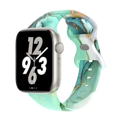 Fusion Blend Silicone Strap for Apple Watch Band 38mm to 49mm - 20 Colors -