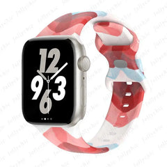 Fusion Blend Silicone Strap for Apple Watch Band 38mm to 49mm - 20 Colors -