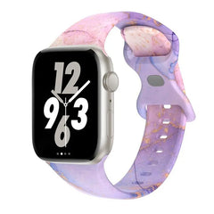 Fusion Blend Silicone Strap for Apple Watch Band 38mm to 49mm - 20 Colors -